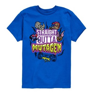 Boys' - Teenage Mutant Ninja Turtles Mutant Mayhem - Straight Outta Mutagen Short Sleeve Graphic T-Shirt - 1 of 3