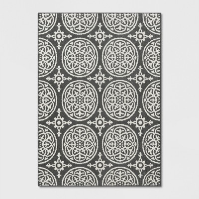 Medallion Washable Tufted And Hooked Rug - Threshold™
