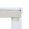 Shawna Acrylic End Table - Silver - Safavieh. - 2 of 4