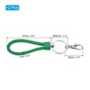 Unique Bargains Plastic Wear-resistant ID Card Wristlet Keychains 2 Pcs - 2 of 4