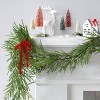 6' Christmas Unlit Norfolk Pine Draping with Red Bows Garland - Wondershop™ - 2 of 3