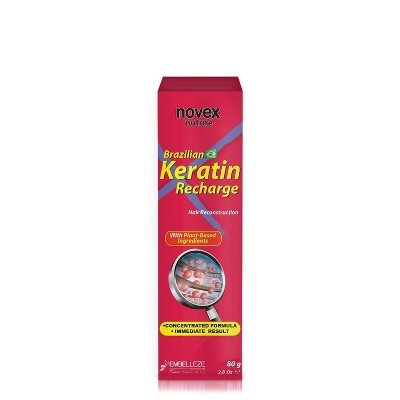 Novex Brazilian Keratin Recharge Tube Leave in Conditioner - 2.8 fl oz