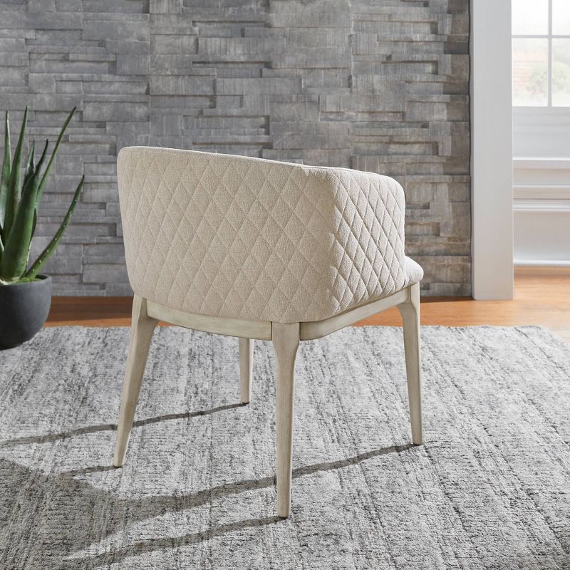 Audrey Heathered Dining Chair Beige - Inspire Q, 3 of 10