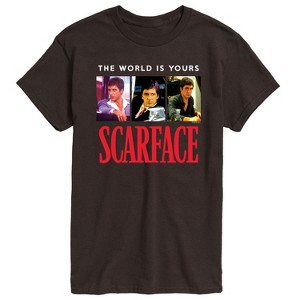 Men's - Scarface - The World Is Yours- Men's Short Sleeve Graphic T-Shirt Short Sleeve Graphic T-Shirt - 1 of 3