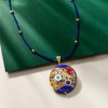 Ross-Simons Italian Multicolored Murano Glass Necklace in 18kt Gold Over Sterling Size 18 - 3 of 4