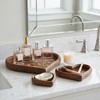 Trays for Bed, Coffee Table, or Home Decor - Charming Heart-Shaped Wooden Trays for Jewelries, Trinkets, or Vanities - Set of 3 - 14", 11", 7" - 3 of 4