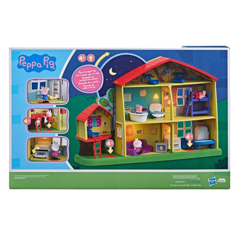 Peppa Pig Peppa&#39;s Playtime to Bedtime House Playset, 4 of 14