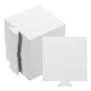Unique Bargains Grease Proof Disposable Mini Square Cake Boards 200 Pcs - 1 of 4