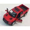 KiNSMART 2013 Ford F-150 SVT Raptor Supercrew 1:46 Scale 5" Die Cast Metal Model Toy Truck (Rescue - Fire) - 3 of 4