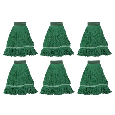 Unique Bargains Commercial Replacement Cotton String Mop Head 6 Pcs