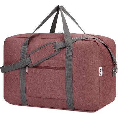 Foldable carry on luggage, airline approved travel luggage bag Foldable men's and women's travel airplane luggage bag 40L,with shoulder straps