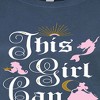 Women's - Disney - This Girl Can Empowerment Fitted Graphic T-Shirt - 2 of 3