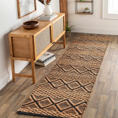 Hauteloom Foxrock Jute Living Room, Bedroom Area Rug - Bohemian, Transitional