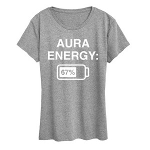 Women's - Instant Message - Aura Energy 67 Short Sleeve Graphic T-Shirt - 1 of 4