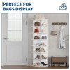 7 Tier Rotating Shoe Rack Tower, Free Standing Spinning Shoes Organizer, 360°Revolving Vertical Spinning Shoe Display, for Entryway - 4 of 4