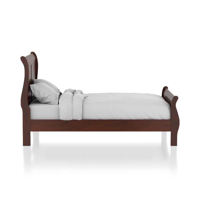 Sliver Sleigh Panel Bed - HOMES: Inside + Out, 4 of 8