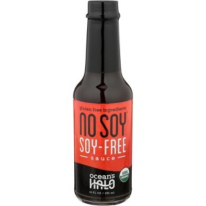 Ocean's Halo No Soy Soy-free Sauce - Case of 12 - 10 oz - 1 of 4