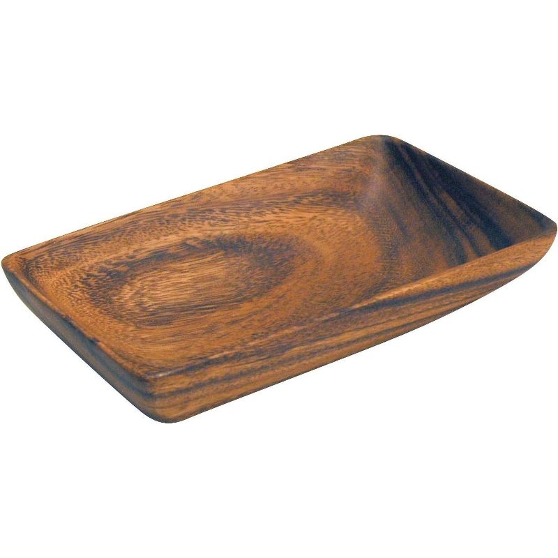 Pacific Merchants Acaciaware 8 x 5 Inch Rectangle Serving Tray, 1 of 2