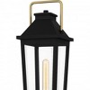 Quoizel Lighting Buckley 1 - Light Post Light in  Matte Black - 2 of 4