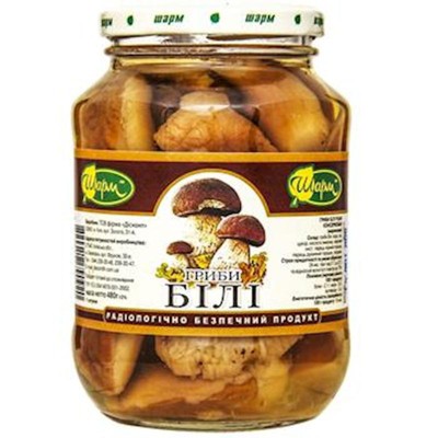 Sharm Marinated King Bolete Porcini Mushrooms 480g - Exquisite Marination For Gourmet Dishes, Perfect For Antipasti And Culin