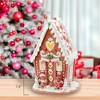 Kurt Adler 7.87-Inch Battery Operated LED Gingerbread House With Heart - 3 of 3