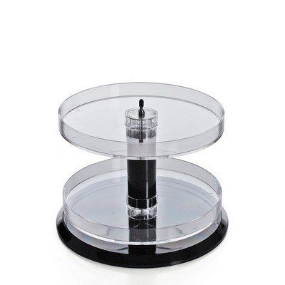 Azar Displays Two Tier Revolving Display 8"H x 11" Diameter