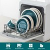 vancasso 16 Piece Dinnerware Set, Stoneware Tableware Plate Set, Service For 4, Green - 4 of 4