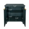 ORRD Hollow-Carved 2-Door Accent Cabinet - Adjustable Shelf Sideboard for Entryway, Living Room & Bedroom - 3 of 4
