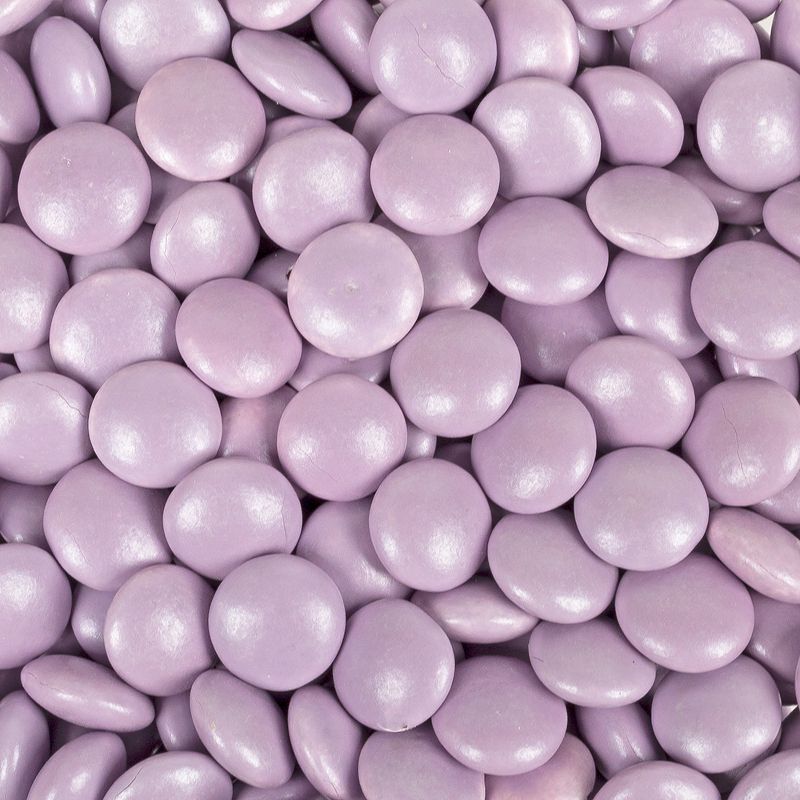 1 lb Light Purple Candy Milk Chocolate Minis by Just Candy (approx. 500 Pcs), 1 of 3
