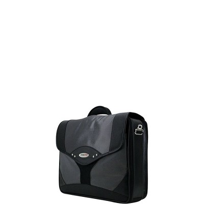 Mobile Edge Premium Briefcase - 15.6" - Silver/Black