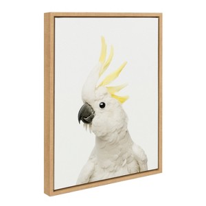 18" x 24" Sylvie Animal Studio Bird Framed Canvas by Amy Peterson - Kate & Laurel All Things Decor - 1 of 4