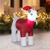 Gemmy Christmas Airblown Inflatable Baby Goat, 3.5 ft Tall, Multi - 2 of 2