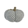 TopComfy Decorative Object Glass Christmas Ball Ornaments Set of 6 for Holiday Tree Decor, White and Gray, 16"*16.54"*8" - 4 of 4