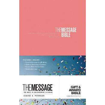 The Message Gift and Award Bible - (Paperback)