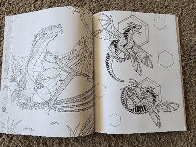 Official Wings Of Fire Coloring Book (media Tie-in) By Tui T