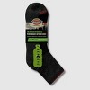 Dickies Men's 6pk Outdoor Navigator Quarter Socks - Black/Red 6-12: Midweight Knit, Tagless, Machine Washable, Tumble Dry - 3 of 4