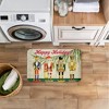 Stupell Industries Classic Nutcrackers Happy Holidays Printed Anti-Fatigue Floor Mat, design by Paul Brent, 30"x18" - 4 of 4