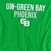 Men's University of Wisconsin Green Bay Official Stacked T-Shirt Stacked - 2 of 4
