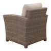 Courtyard Casual Capri Club Chair  Solution Dyed Acrylic with EverBloc DWR Treatment - 4 of 4
