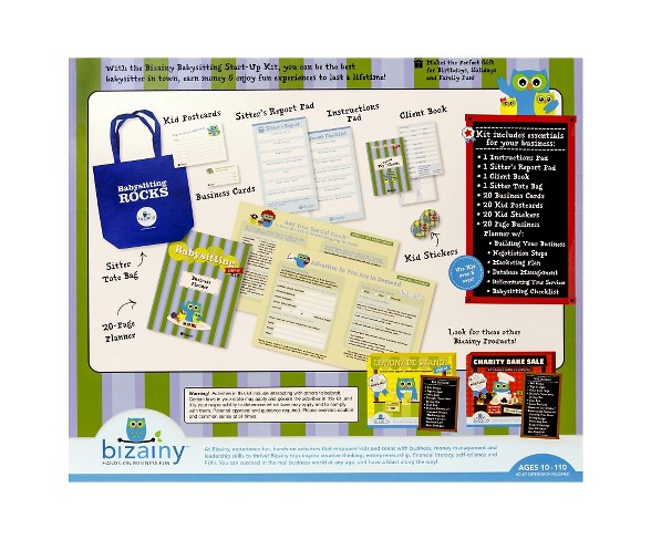 Bizainy Babysitting Activity Kit