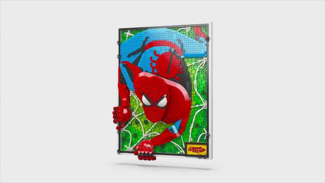 LEGO Art The Amazing Spider-Man Super Hero Building Kit 31209, 2 of 8, play video