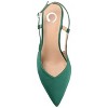 Journee Collection Womens Knightly Medium and Wide Width Sling Back Mid Stiletto Pointed Toe Pumps - 4 of 4