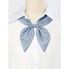 Allegra K Women's Pre-tied Solid Color Adjustable Sailor Suit Bowknot Bowties - 2 of 4