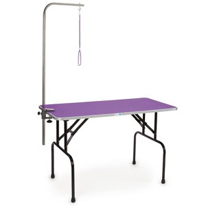 Master Equipment Groom Table w/48In Arm 48x24In Pur - 1 of 3