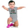 Christmas I'm Not Short Just Elf Size Baby Romper Boys or Girls Brisco Brands - 4 of 4
