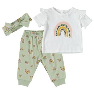 Chick Pea Baby Girl Clothes Layette Set - 1 of 4