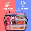 OPUX Large Insulated Lunch Bag Men Women, Leakproof Thermal Reusable Soft Cooler Tote Work School Adult Kid Boy Girl - 2 of 4