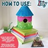 iDIY Ultra Fine Glitter (100g, 3.5oz Pouch) w Easy-Pour Bag & Funnel-Creamsicle Orange Non-Toxic, DIY Arts & Crafts, School Project, Festival, Resin - 4 of 4