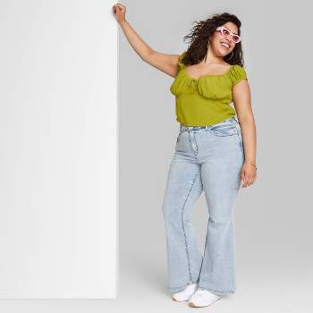 Plus Size Flare Pants : Target