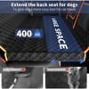 ROOMTEC Dog Car Seat with Detachable Hard Bottom, Waterproof Back Seat Extender for Dogs, Holds 400lbs - 2 of 4